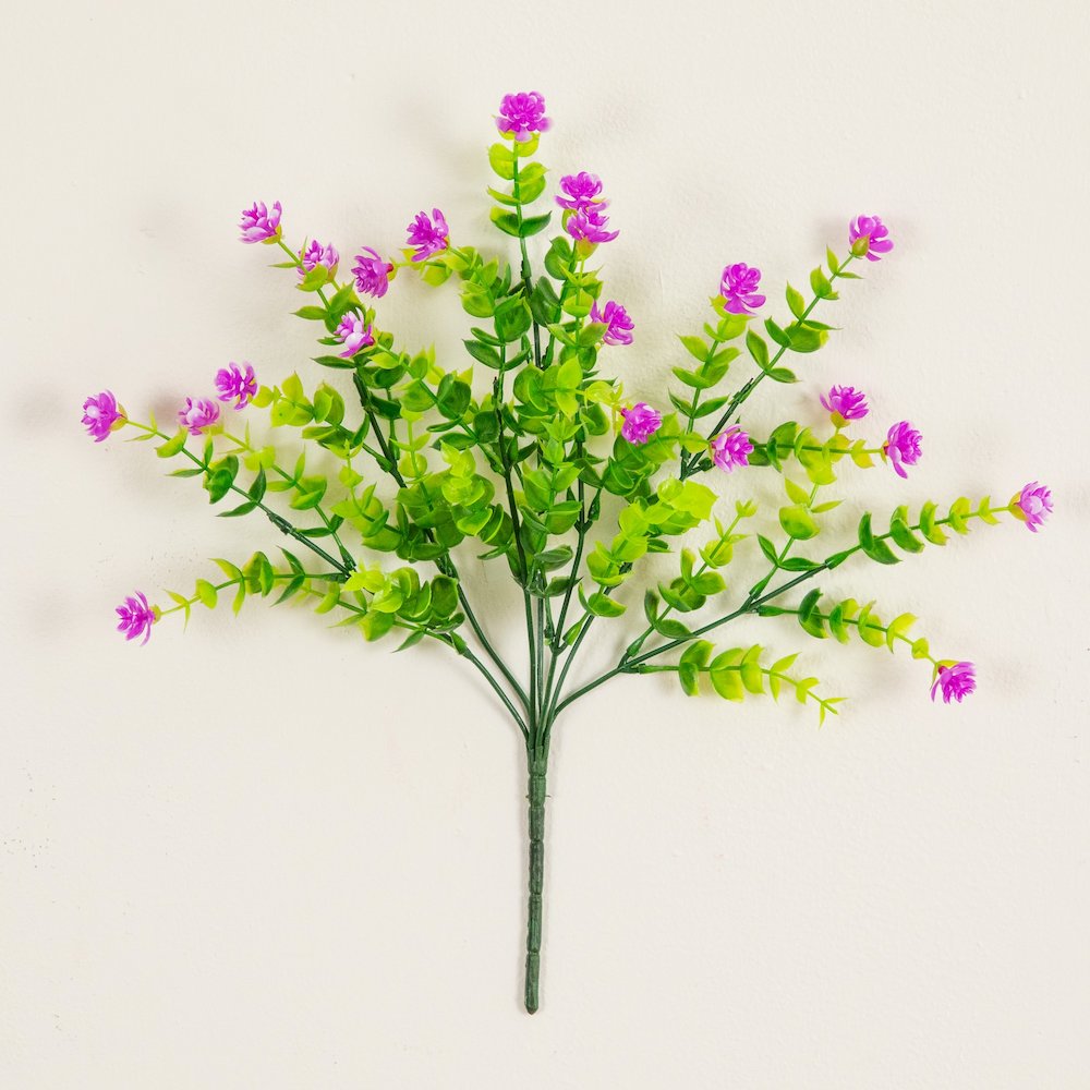 13in. UV Resistant Flowering Mini Rose Bush (Indoor/Outdoor) - Set of 12. Picture 3