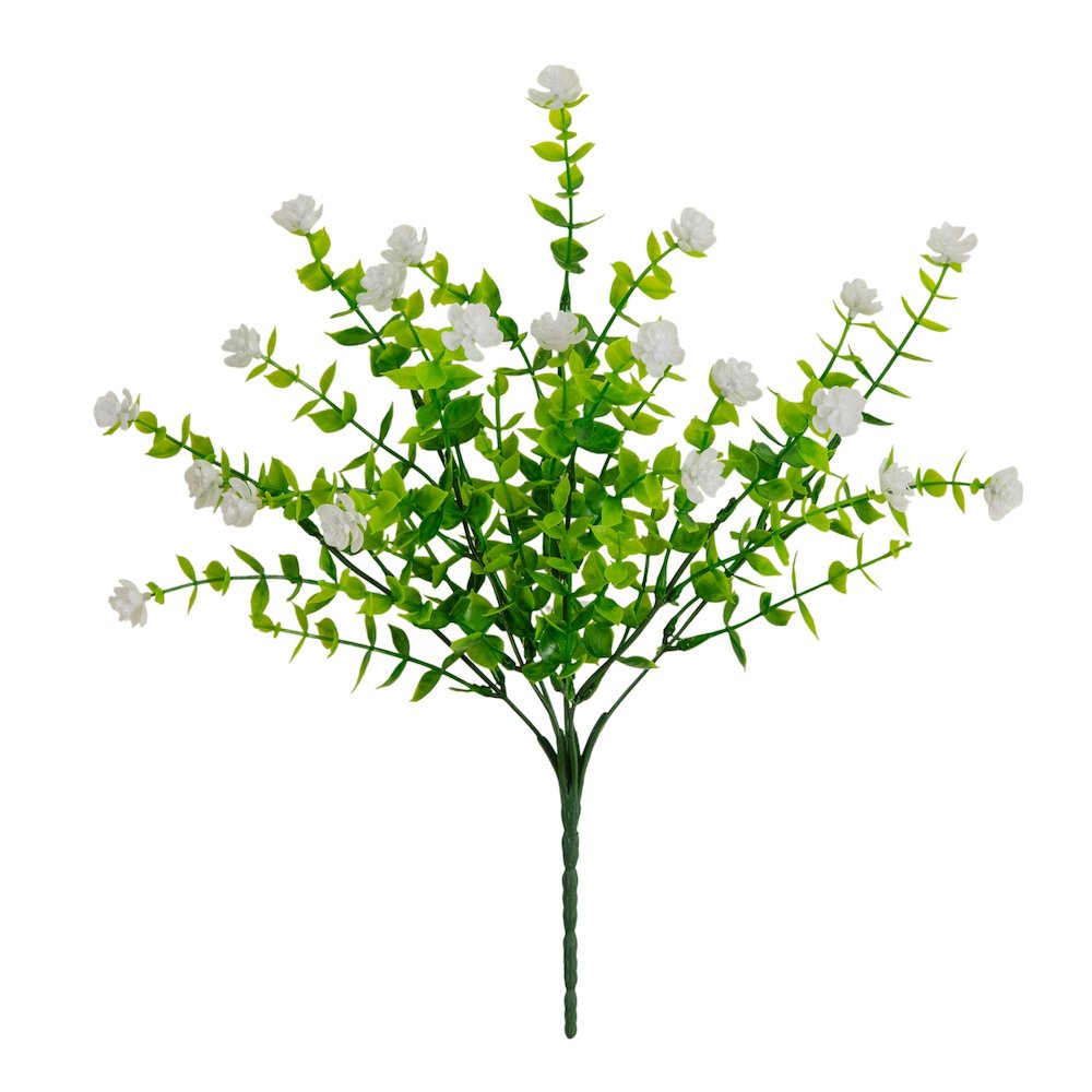13in. UV Resistant Flowering Mini Rose Bush (Indoor/Outdoor) - Set of 12. Picture 7
