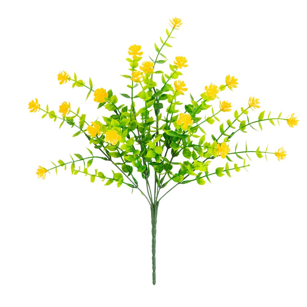 13in. UV Resistant Flowering Mini Rose Bush (Indoor/Outdoor) - Set of 12. Picture 7