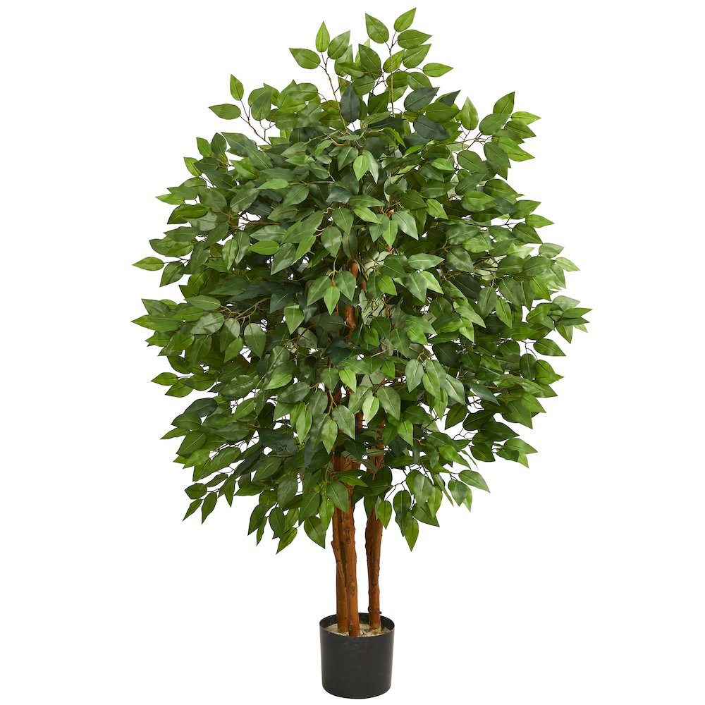 4ft. Super Deluxe Artificial Ficus Tree. Picture 1