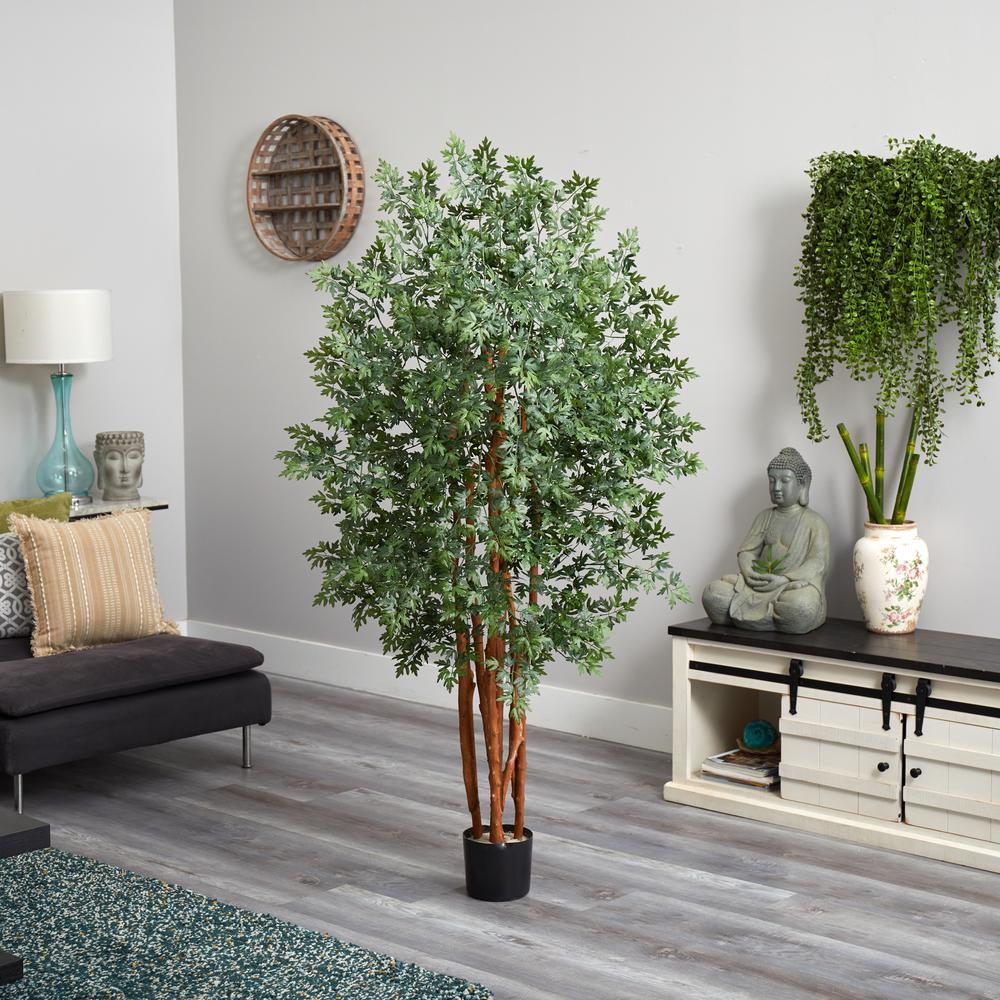 5ft. Aralia Artificial Tree. Picture 4