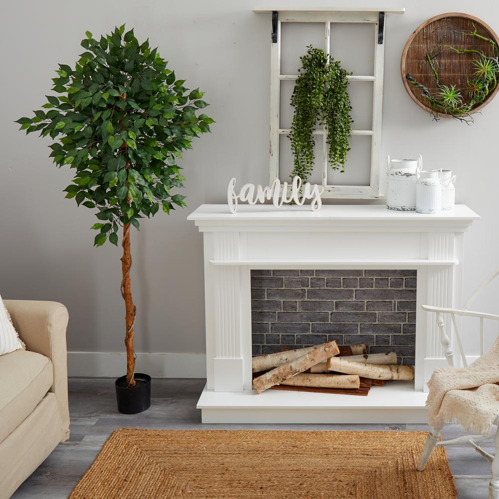 6ft. Ficus Artificial Tree. Picture 4