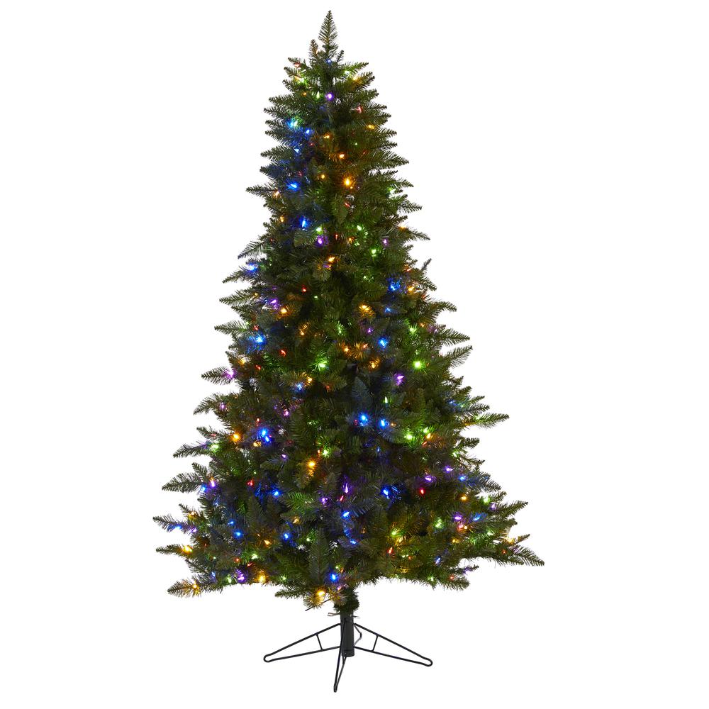 6.5ft. Vermont Spruce Artificial Christmas Tree. Picture 1