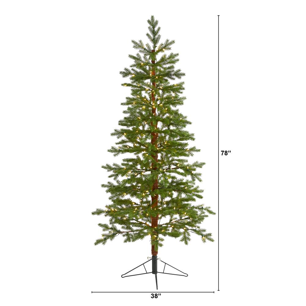 6.5ft. Fairbanks Fir Artificial Christmas Tree. Picture 2