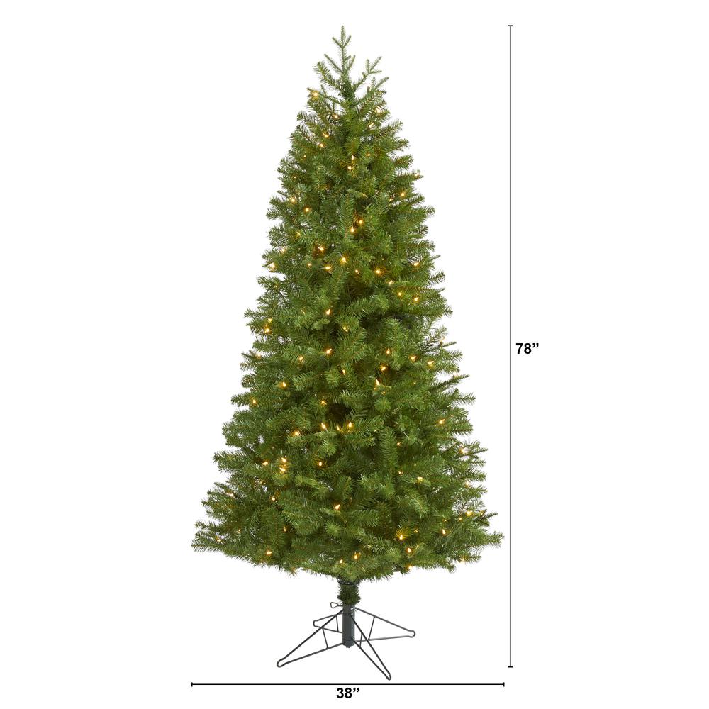6.5ft. Vancouver Spruce Artificial Christmas Tree. Picture 2