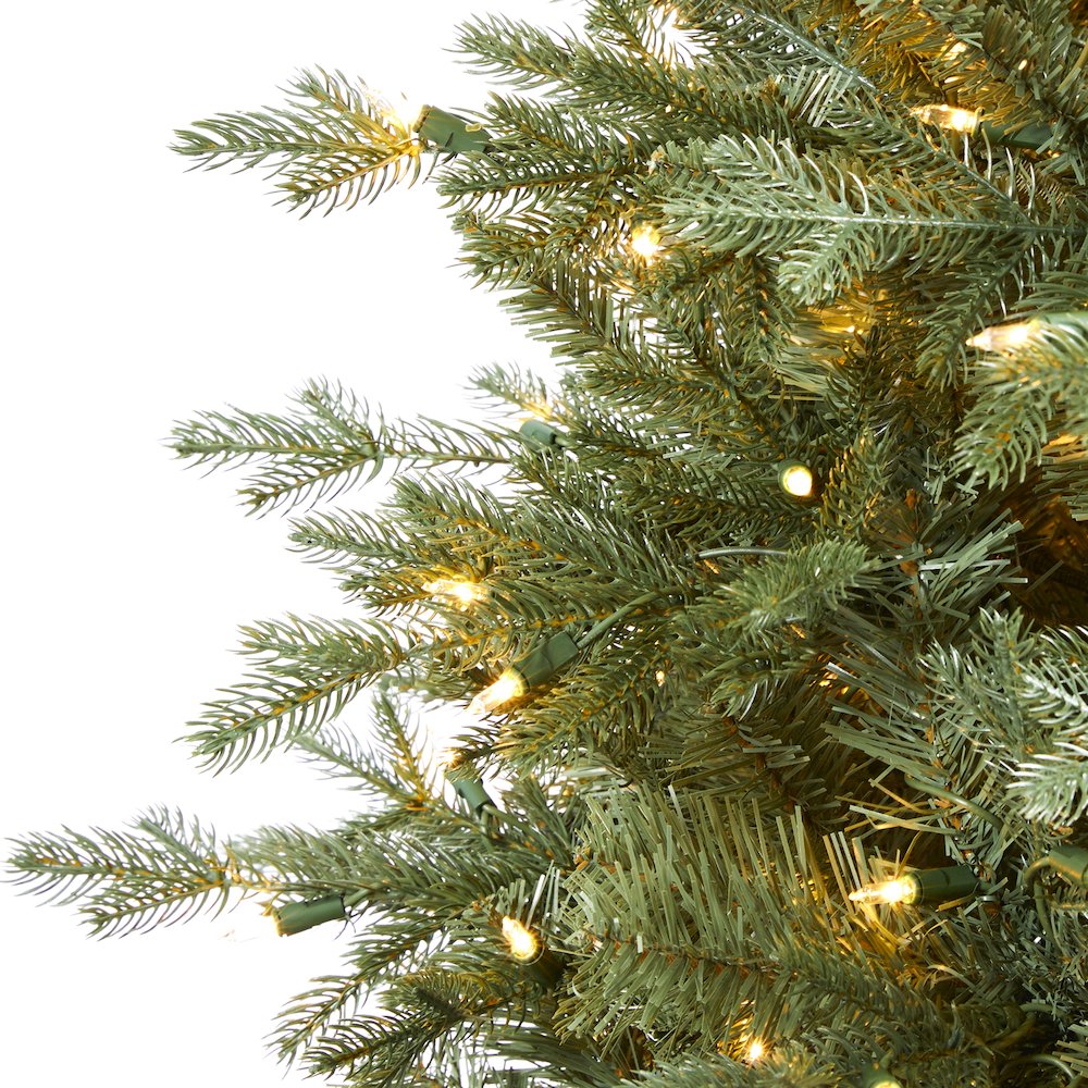 5ft. New Hampshire Spruce Artificial Christmas Tree with 300 Warm White Lights. Picture 3