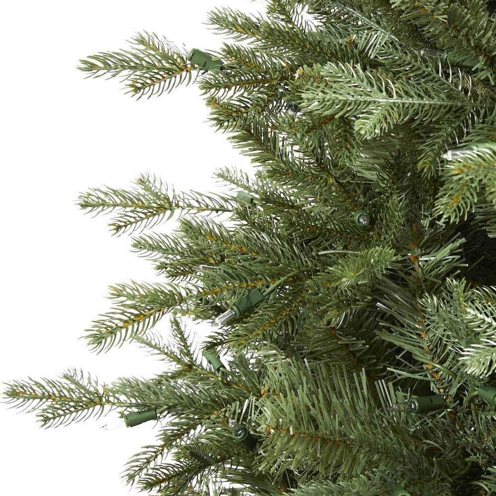 5ft. New Hampshire Spruce Artificial Christmas Tree with 300 Warm White Lights. Picture 4