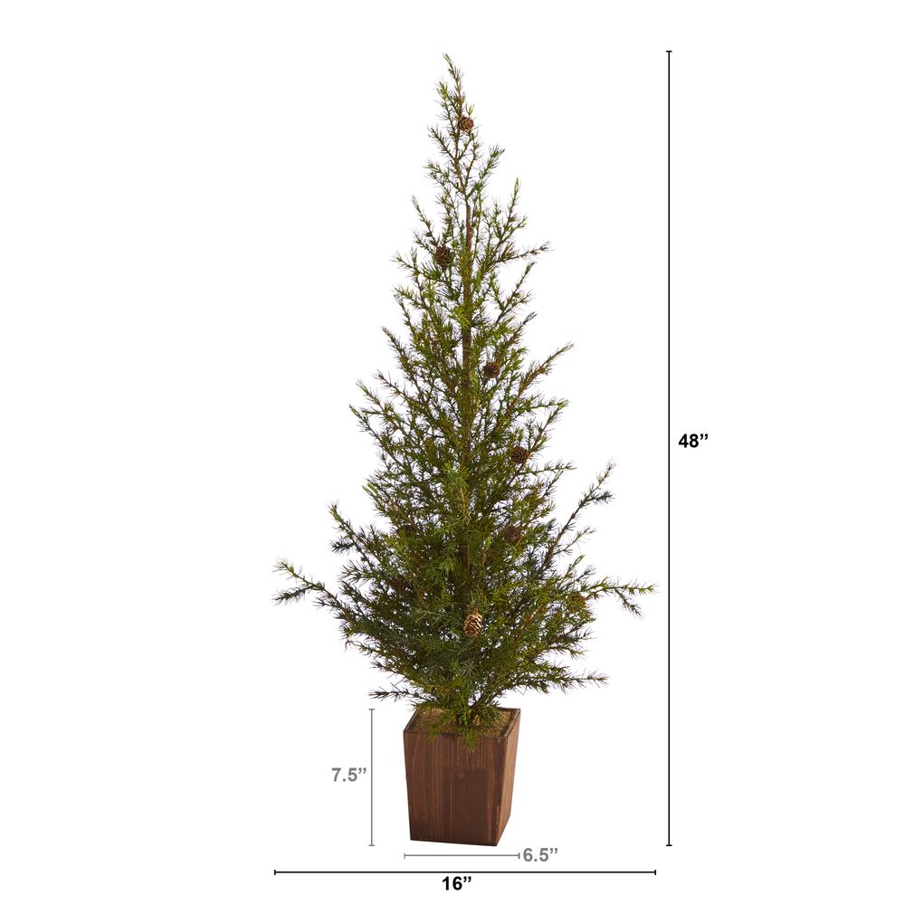 4ft. Alpine Natural Look Artificial Christmas Tree. Picture 2