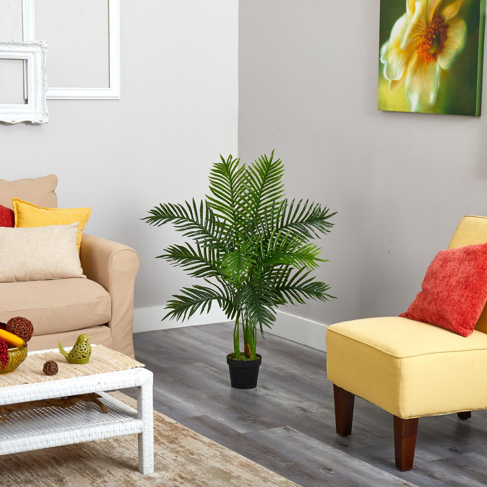 3.5ft. Areca Palm Artificial Tree (Real Touch). Picture 2