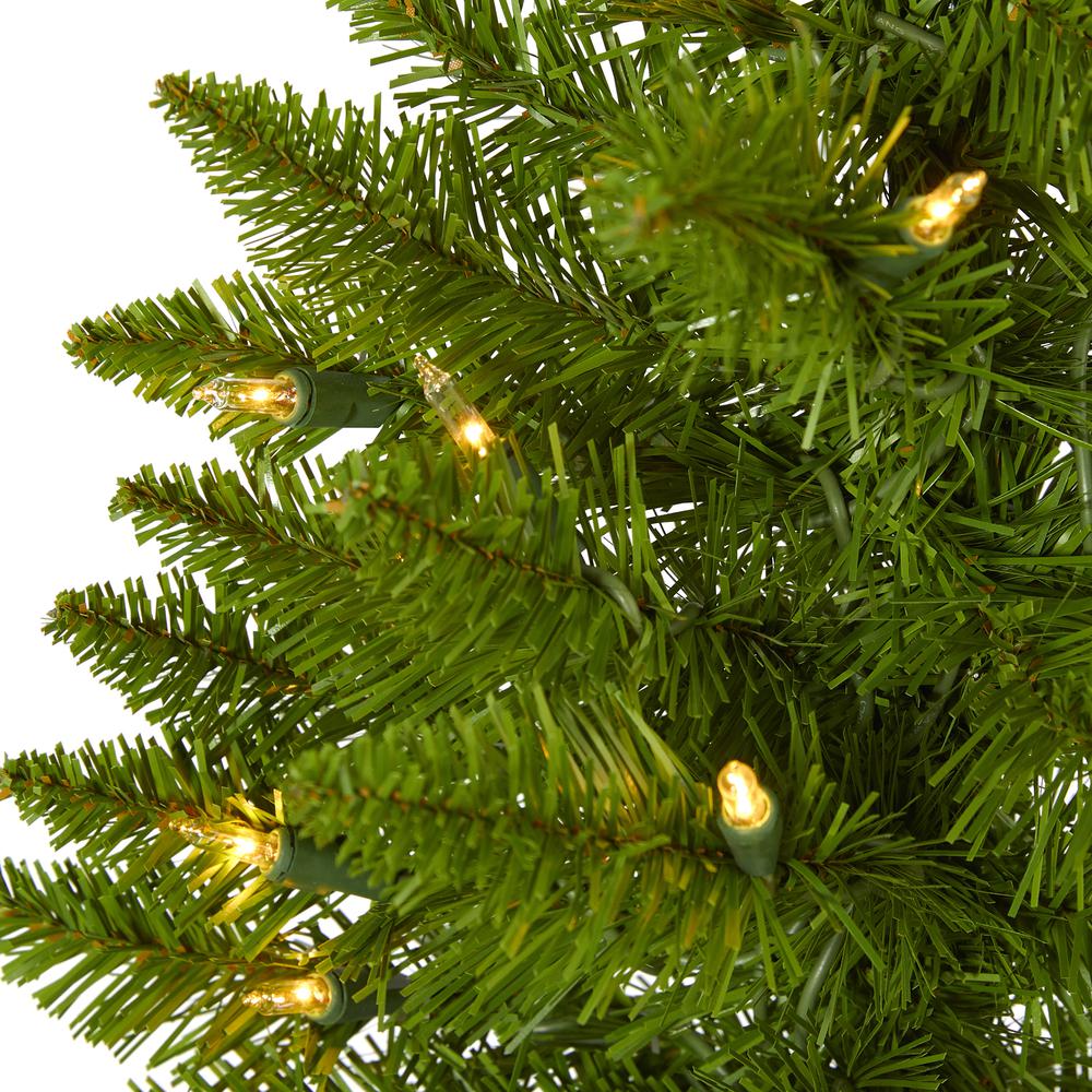 2ft. Providence Pine Artificial Christmas Tree in Decorative Planter. Picture 4