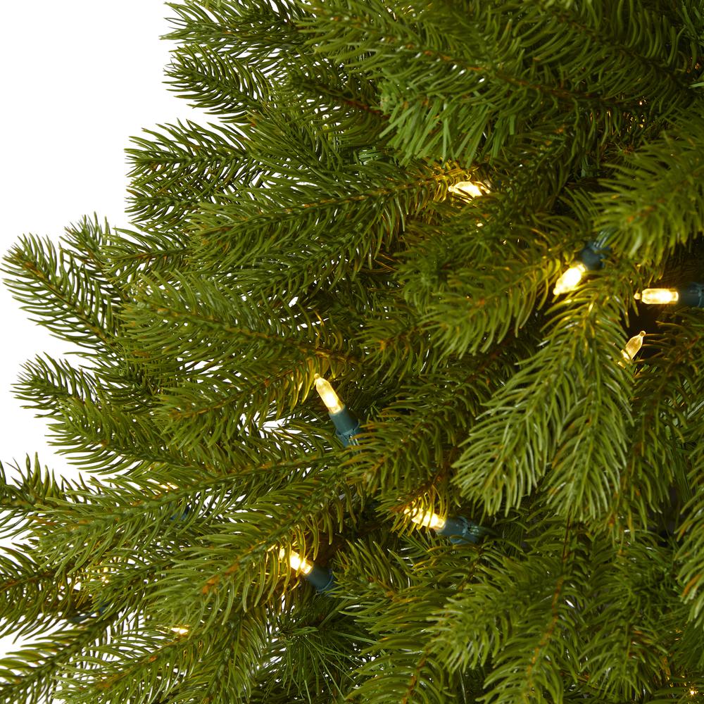 4ft. Cambridge Spruce Flat Back Artificial Christmas Tree. Picture 7