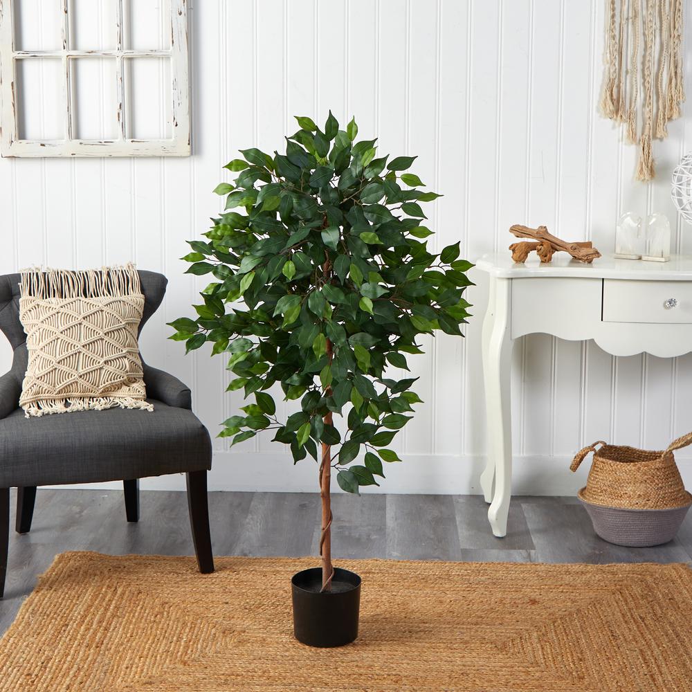 4ft. Ficus Artificial Tree. Picture 3