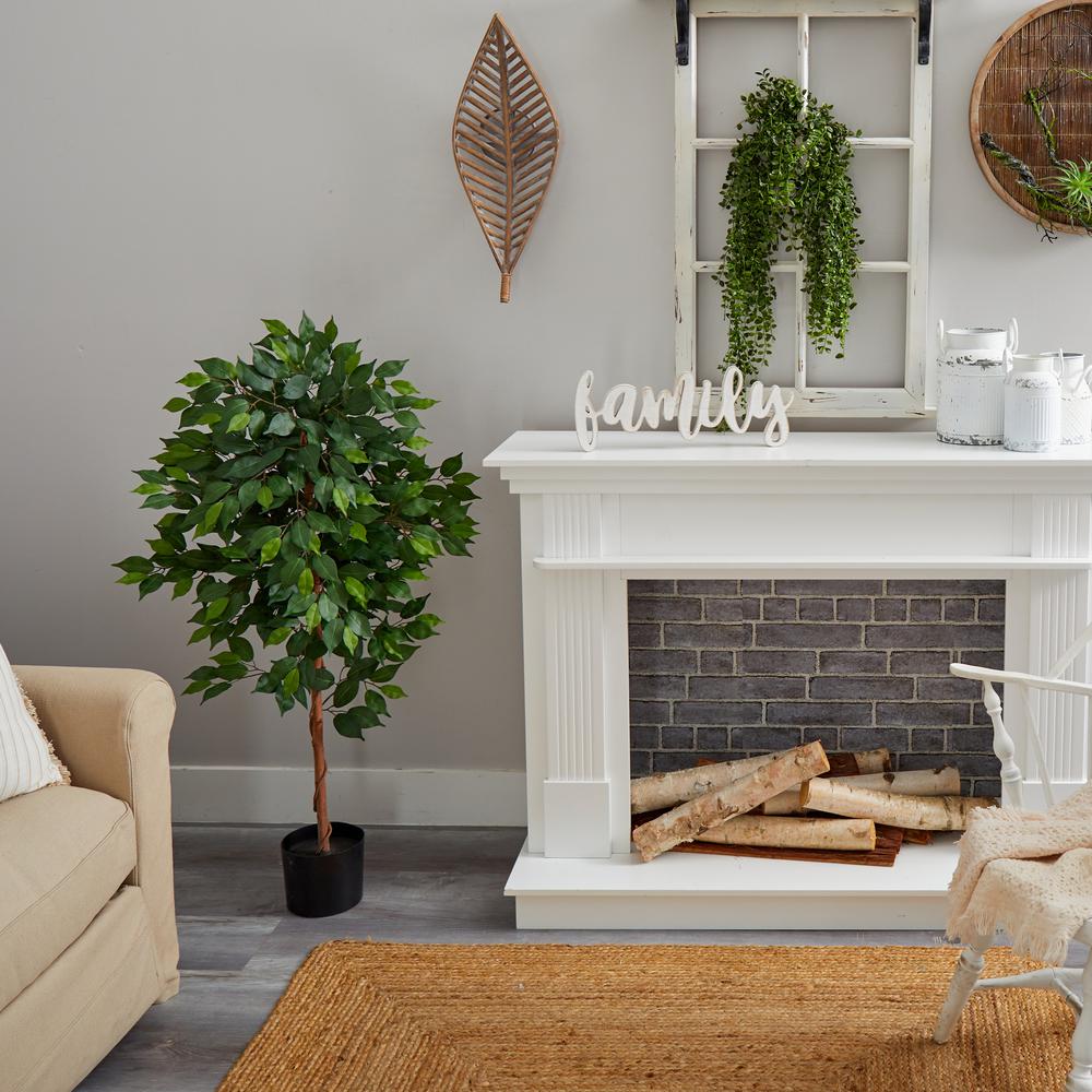 4ft. Ficus Artificial Tree. Picture 4