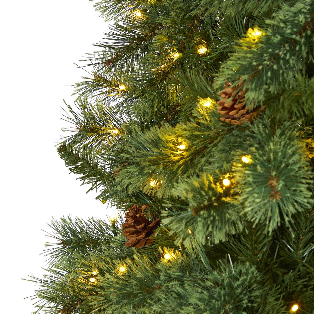 10ft. White Mountain Pine Artificial Christmas Tree. Picture 3