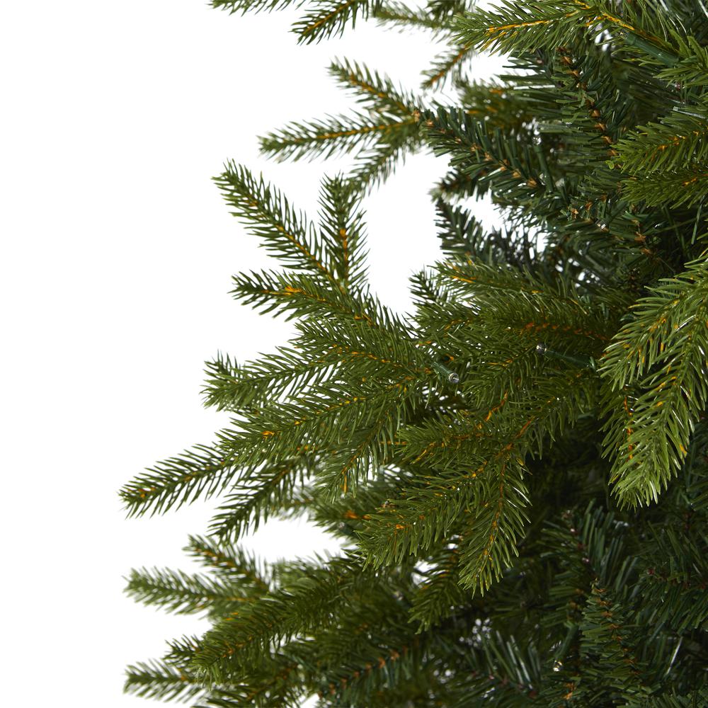 7ft. Belgium Fir Natural Look Artificial Christmas Tree. Picture 3
