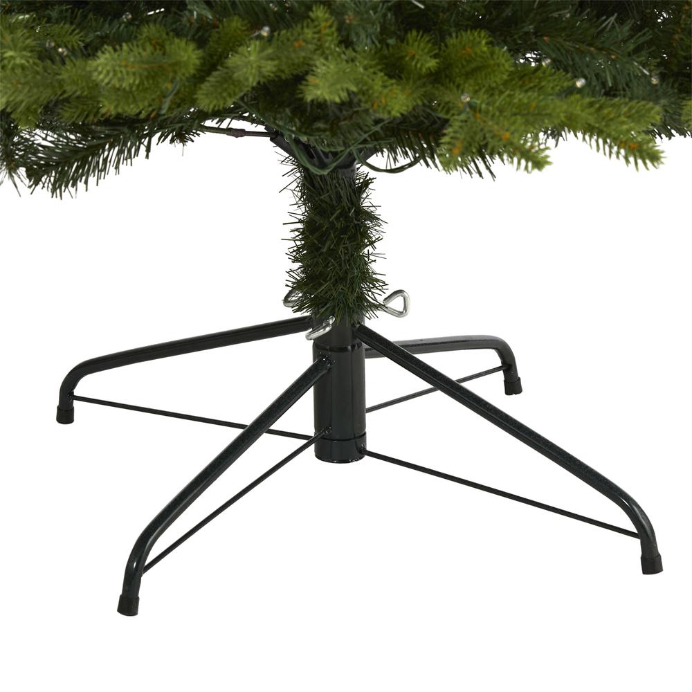 8ft. Belgium Fir Natural Look Artificial Christmas Tree. Picture 4