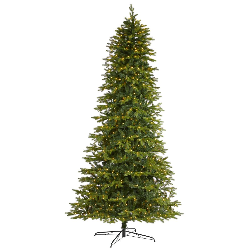 10ft. Belgium Fir Natural Look Artificial Christmas Tree. Picture 1