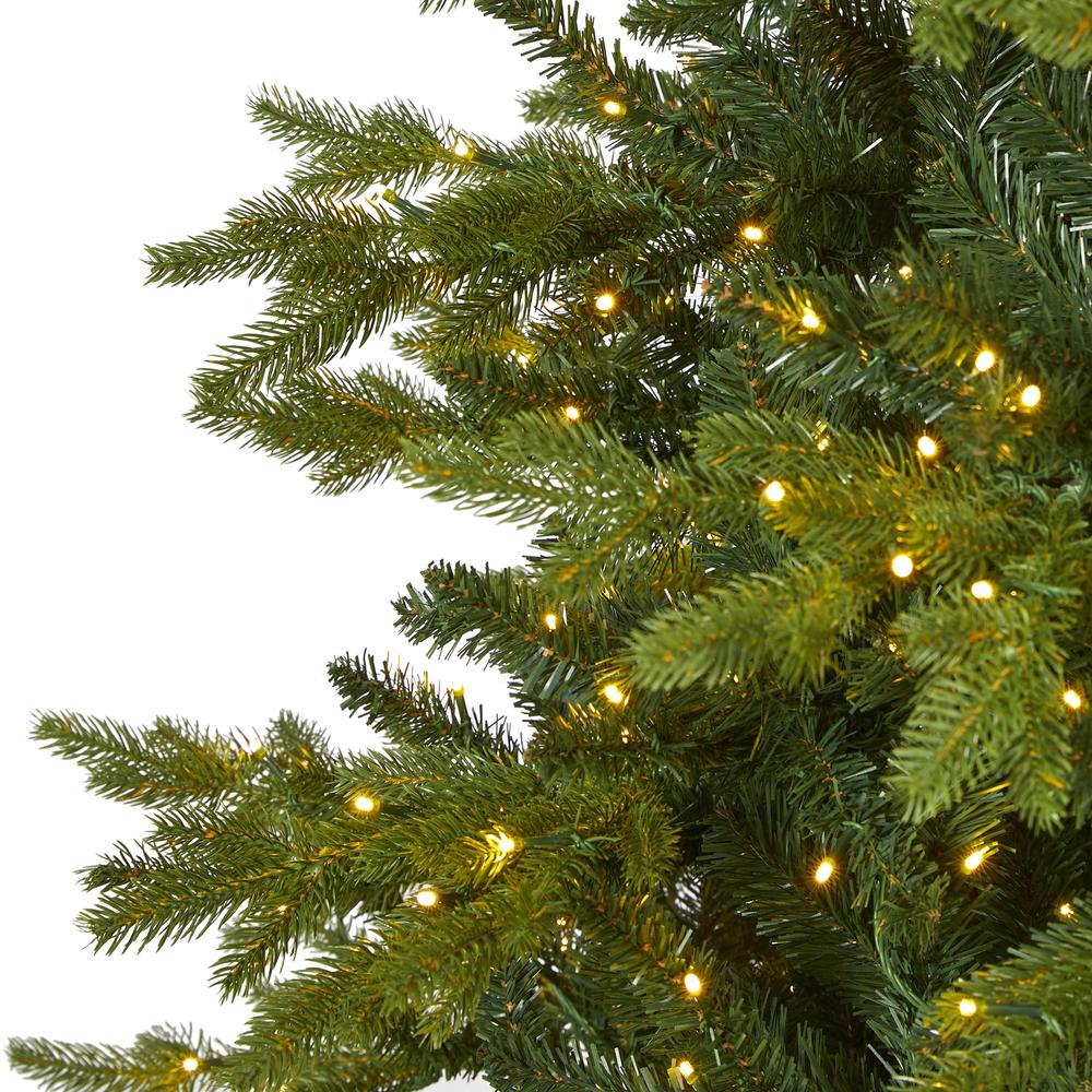 10ft. Belgium Fir Natural Look Artificial Christmas Tree. Picture 3