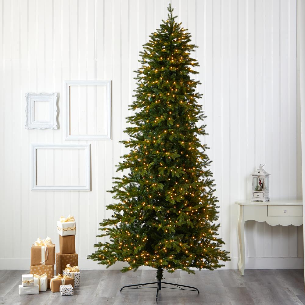 10ft. Belgium Fir Natural Look Artificial Christmas Tree. Picture 5