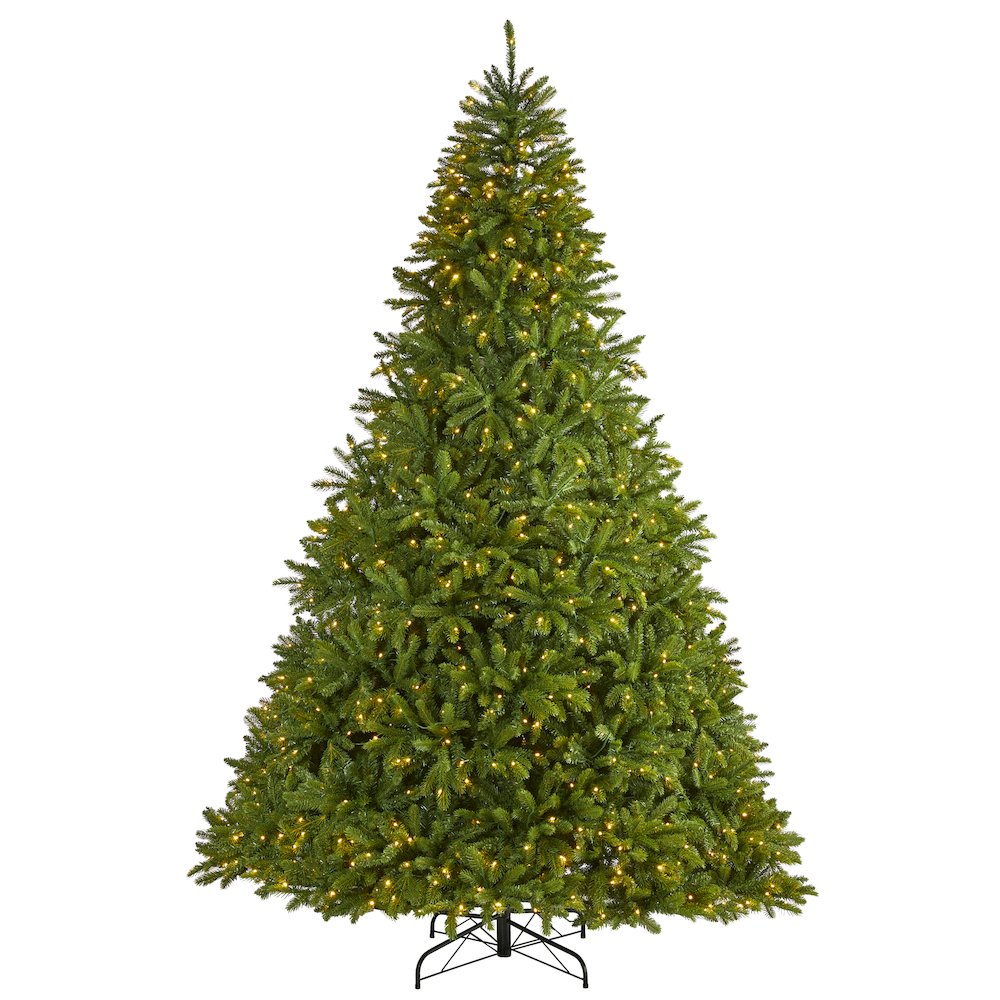 9ft. Sierra Spruce Artificial Christmas Tree with 1000 Clear LED Lights. Picture 1