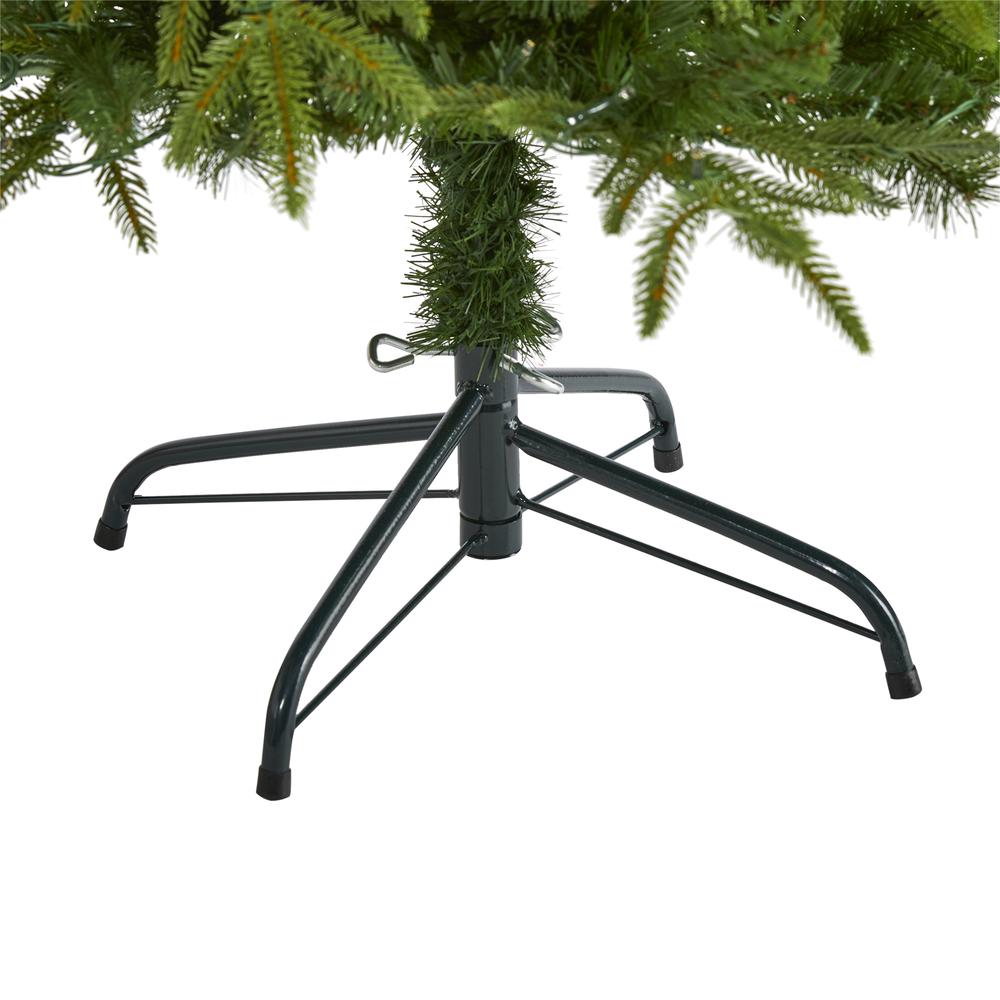 4ft. Colorado Mountain Fir Natural Look Artificial Christmas Tree with 150 Clear LED Lights. Picture 3