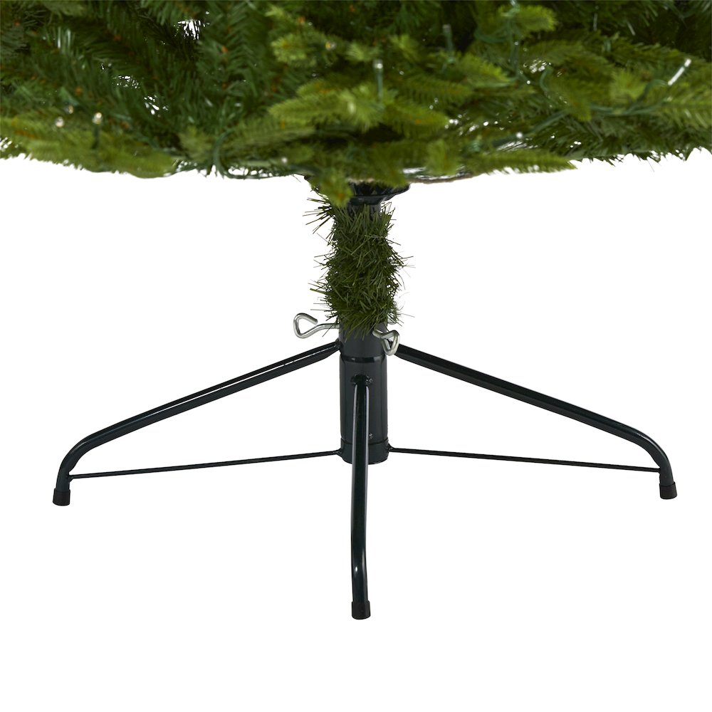 6ft. Colorado Mountain Fir Artificial Christmas Tree with 350 Clear LED Lights. Picture 4