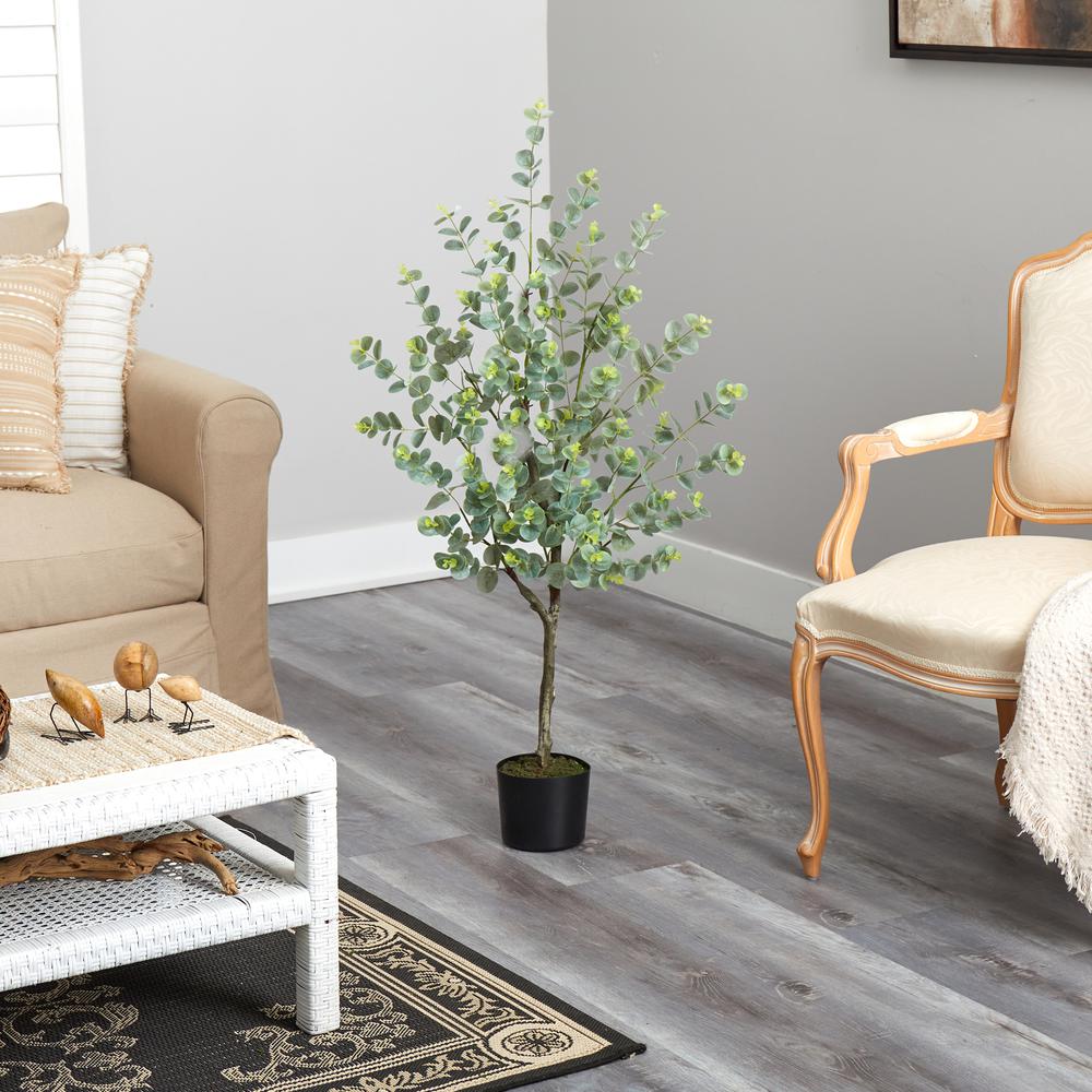 4ft. Eucalyptus Artificial Tree. Picture 3