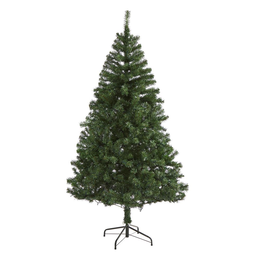 6ft. Northern Tip Pine Artificial Christmas Tree. Picture 6