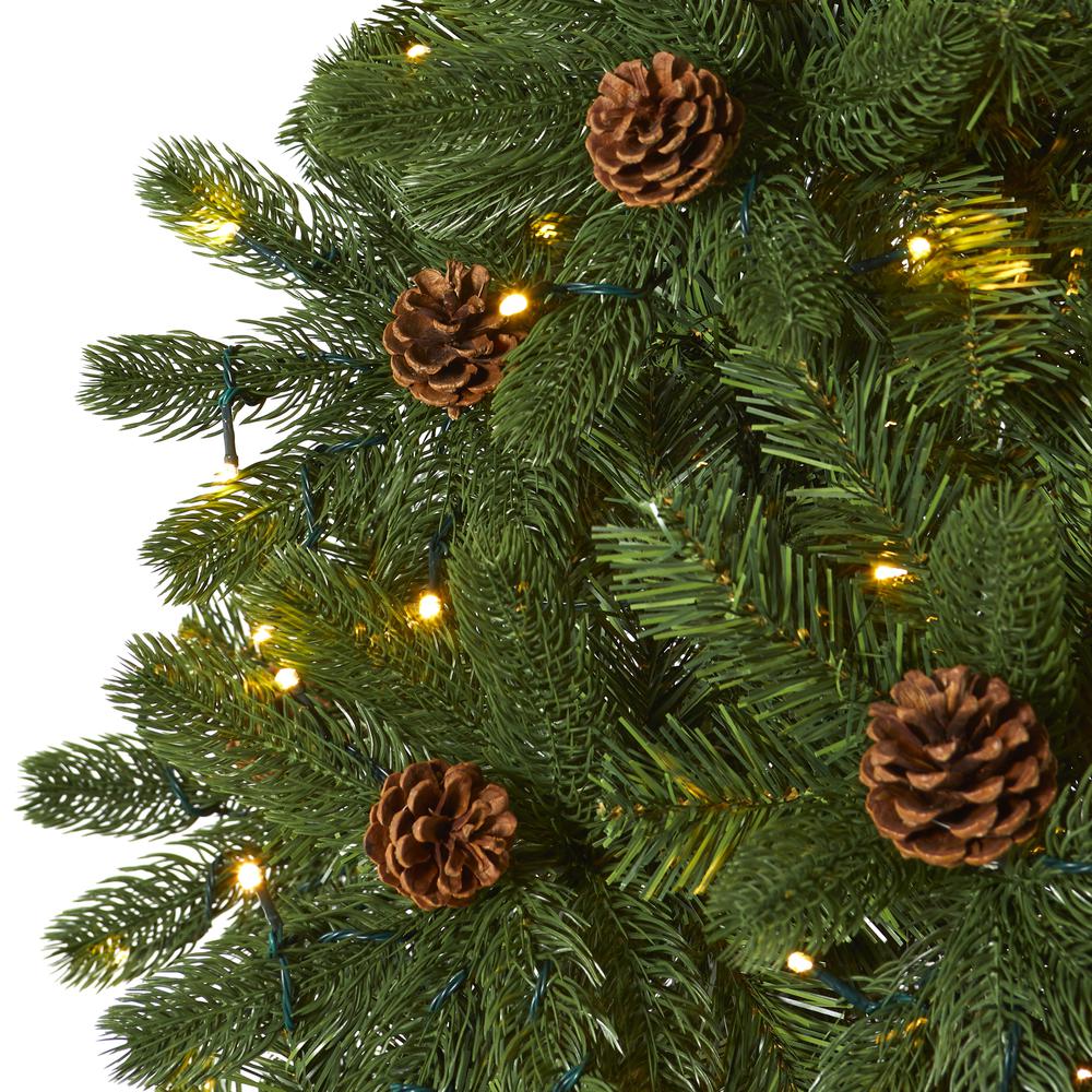 7.5ft. Rocky Mountain Spruce Artificial Christmas Tree. Picture 5