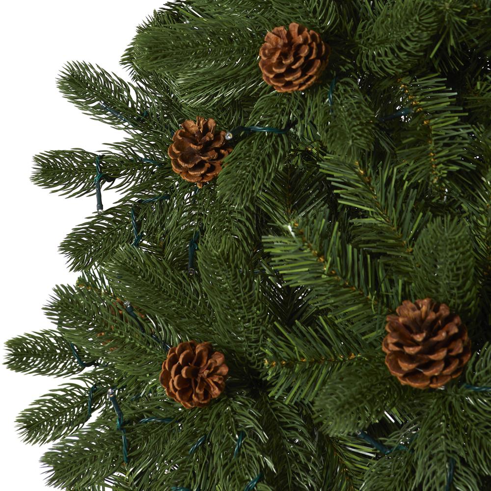 7.5ft. Rocky Mountain Spruce Artificial Christmas Tree. Picture 6