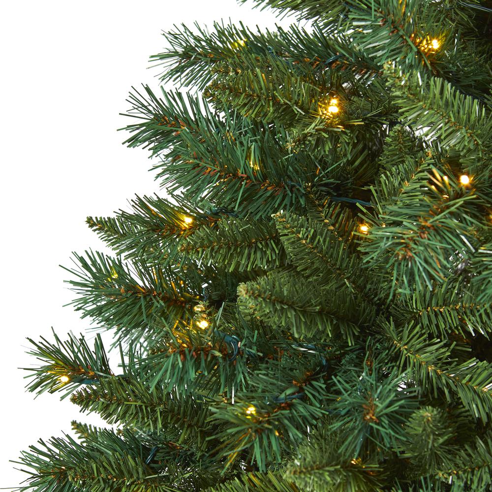 6ft. Rocky Mountain Mixed Pine Artificial Christmas Tree with 300 LED Lights. Picture 4