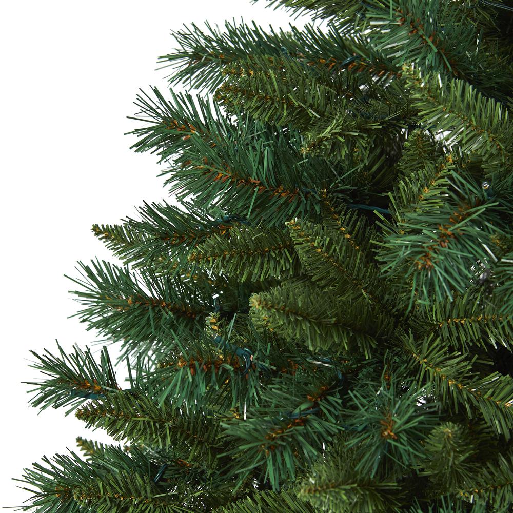 6ft. Rocky Mountain Mixed Pine Artificial Christmas Tree with 300 LED Lights. Picture 5