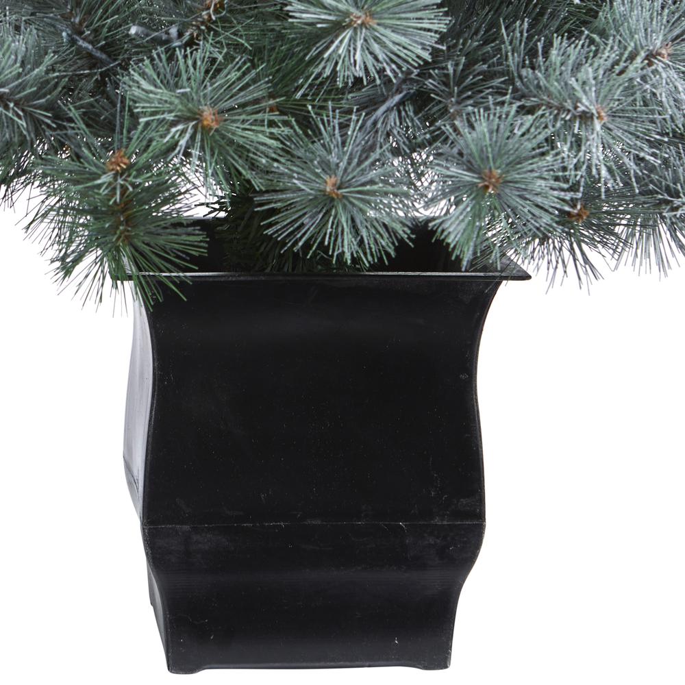 4ft. Snowy Mountain Pine Artificial Christmas Tree. Picture 6