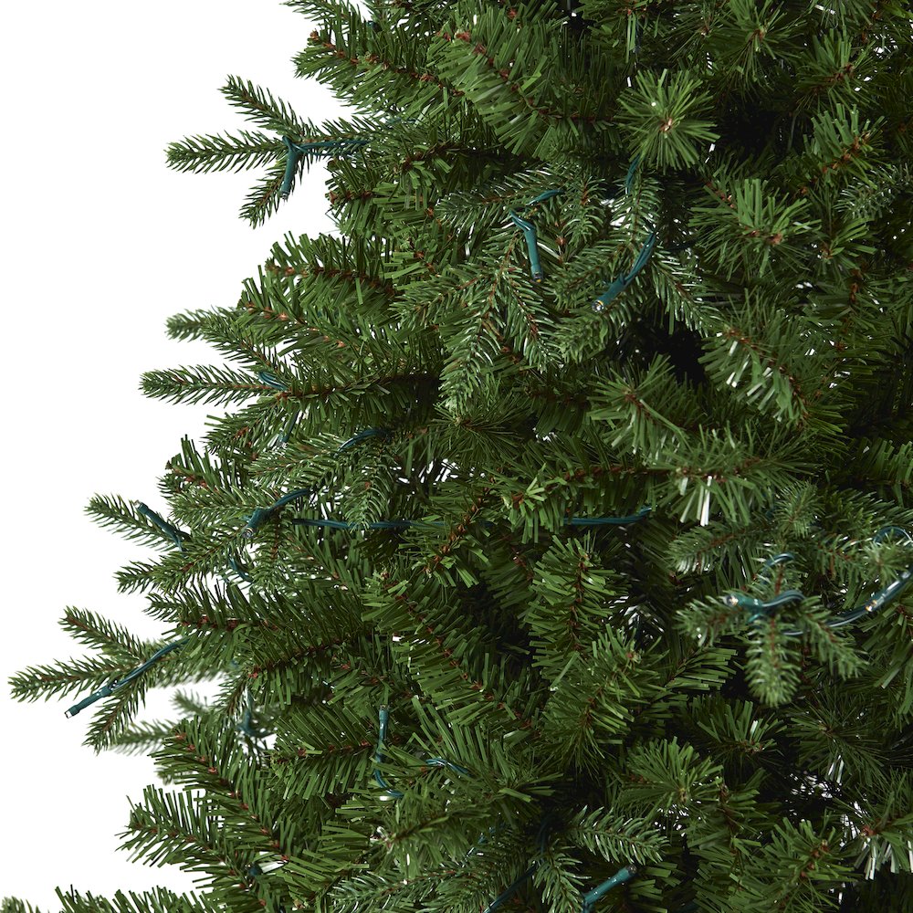 6ft. Vermont Fir Artificial Christmas Tree with 250 Clear LED Lights. Picture 5
