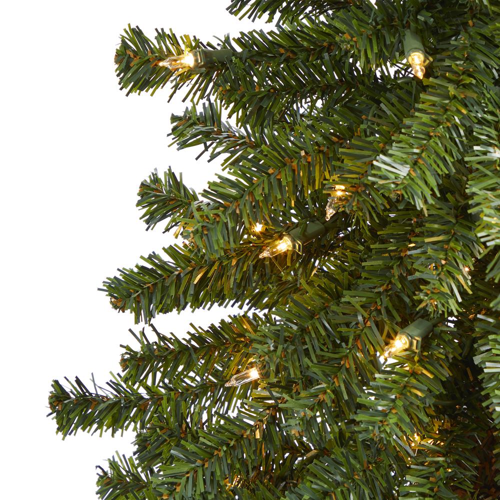4ft. Alpine Artificial Christmas Tree with 100 Lights and 260 Bendable Branches. Picture 4