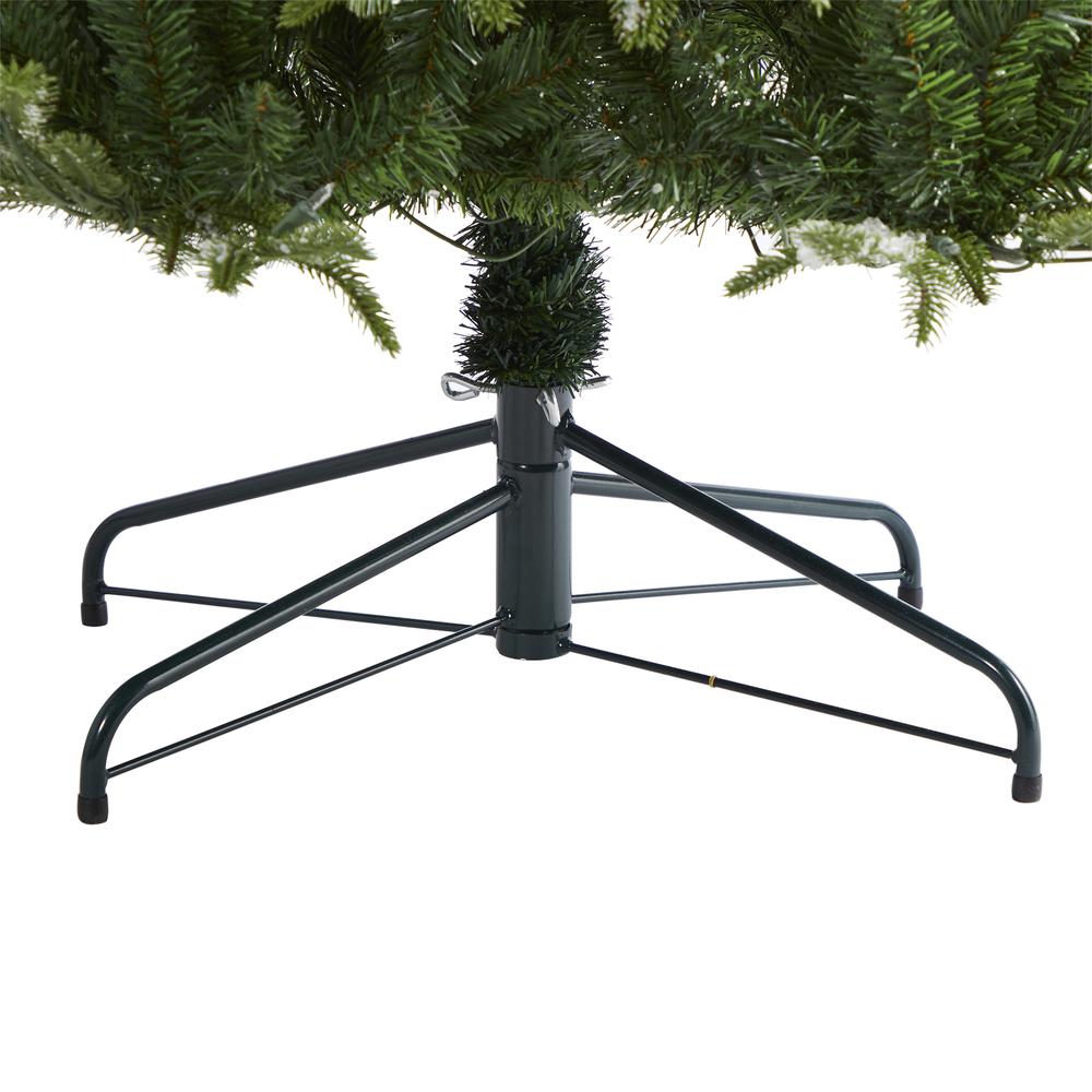 7ft. Snowed Grand Teton Artificial Christmas Tree. Picture 6