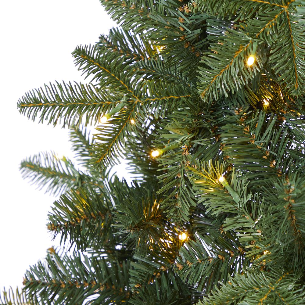 6ft. Grand Teton Spruce Flat Back Artificial Christmas Tree. Picture 4