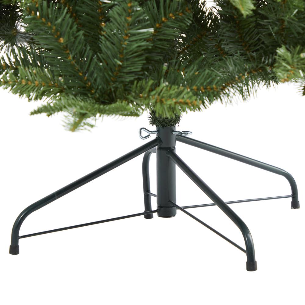 6ft. Grand Teton Spruce Flat Back Artificial Christmas Tree. Picture 6