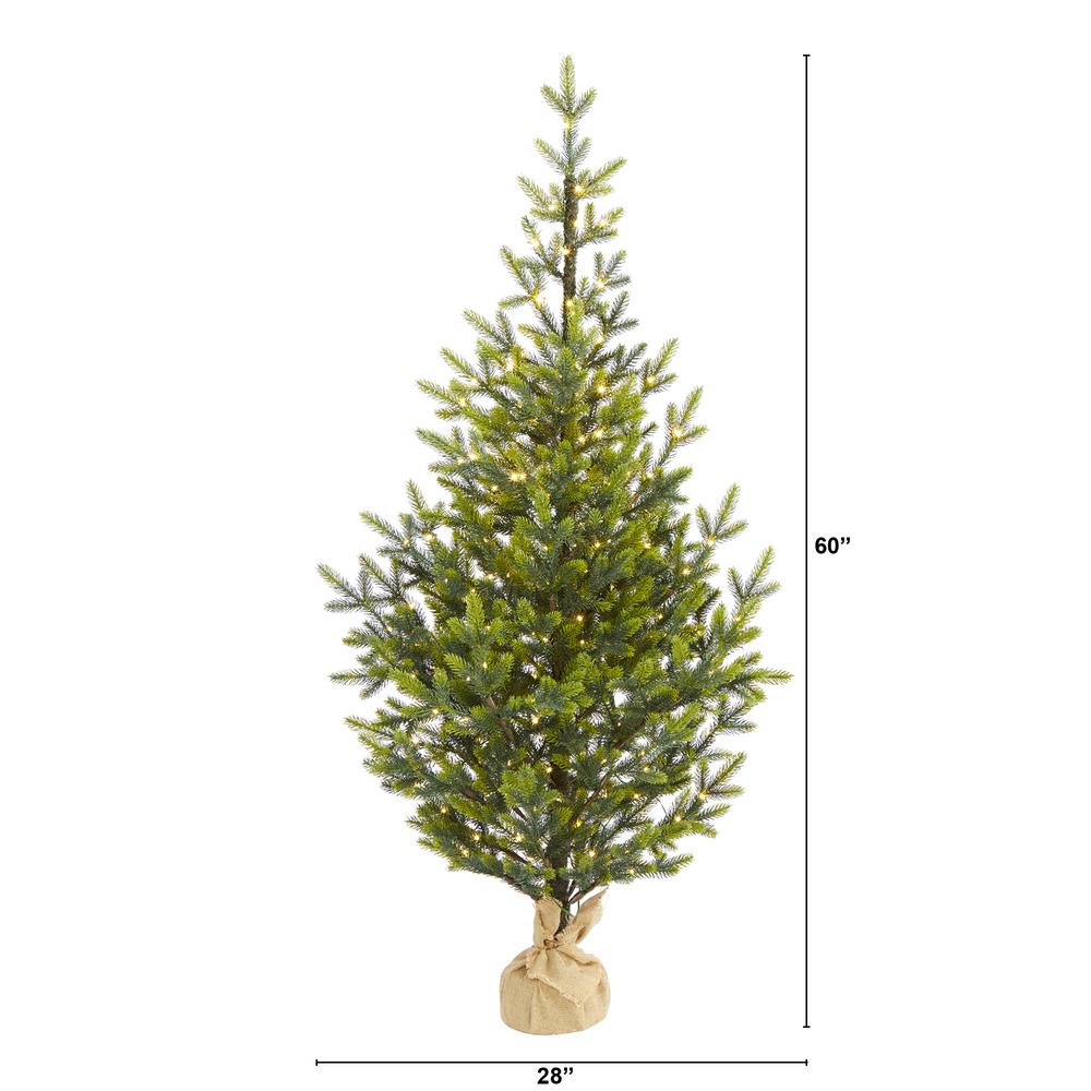 5ft. Fraser Fir Natural Look Artificial Christmas Tree. Picture 2