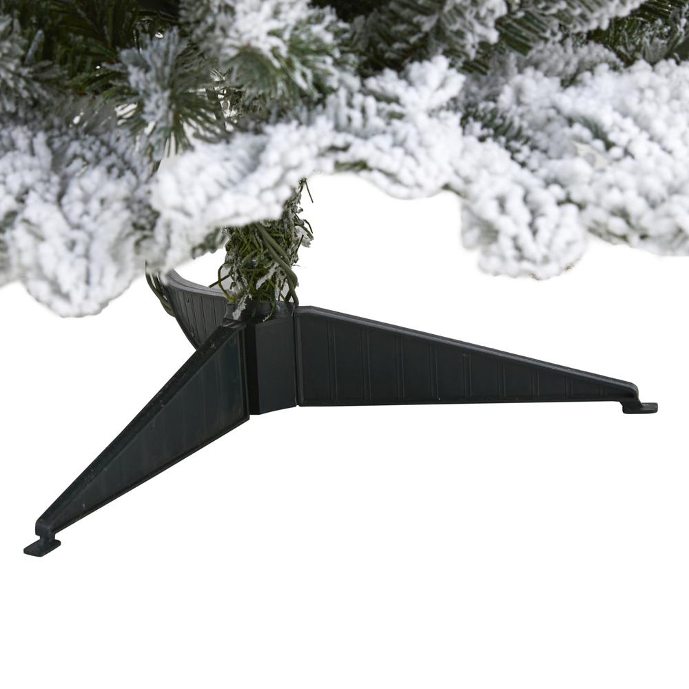 3ft. Flocked North Carolina Fir Artificial Christmas Tree. Picture 4