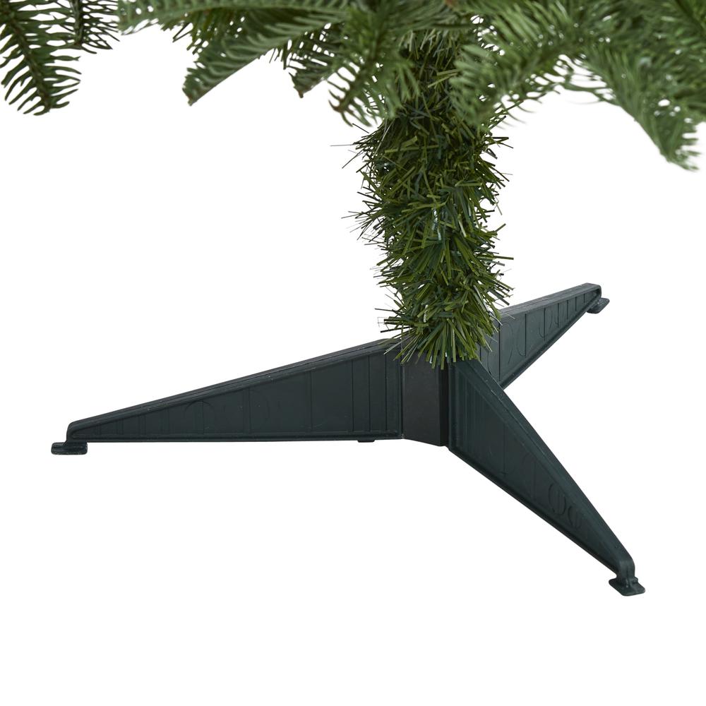 South Carolina Spruce Artificial Christmas Tree with 100 White Warm Light. Picture 4