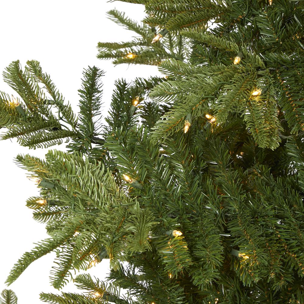 9ft. Layered Washington Spruce Artificial Christmas Tree. Picture 4