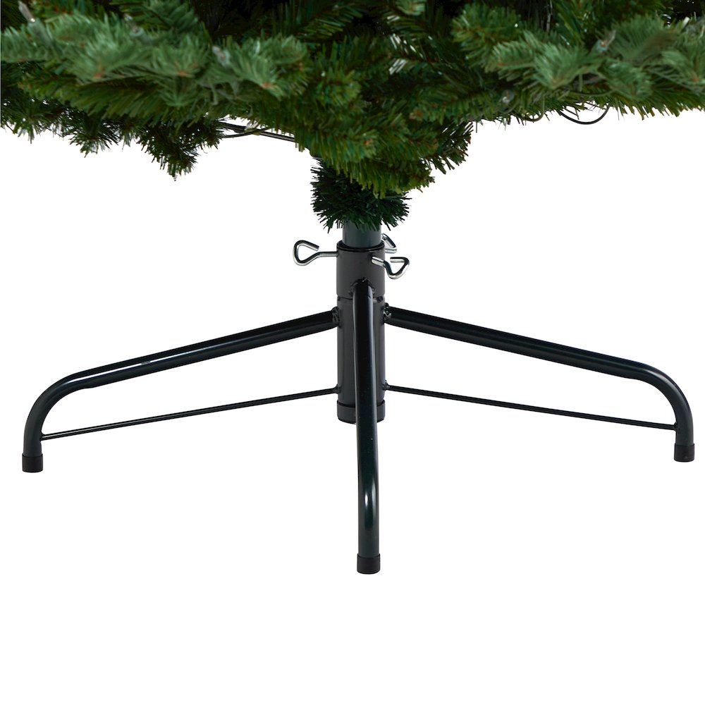 8ft. South Carolina Fir Artificial Christmas Tree with 650 Clear LED Lights. Picture 4