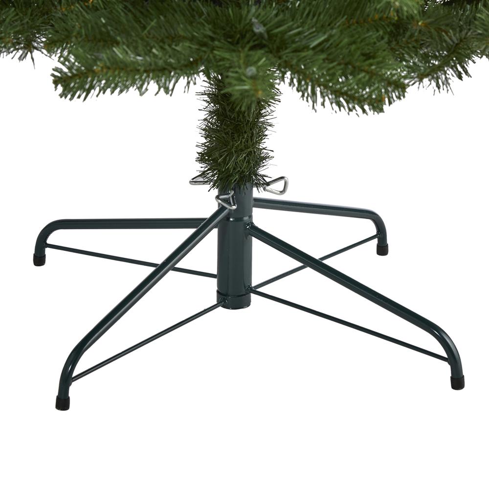 7.Virginia Fir Artificial Christmas Tree with 450 Clear Lights. Picture 3