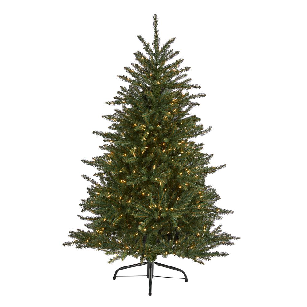 5ft. Napa Valley Fir Artificial Christmas Tree with 350 Clear Lights. Picture 1