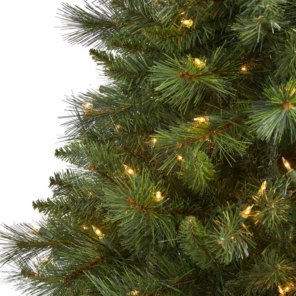 6ft. Slim West Virginia Mountain Pine Artificial Christmas Tree. Picture 4