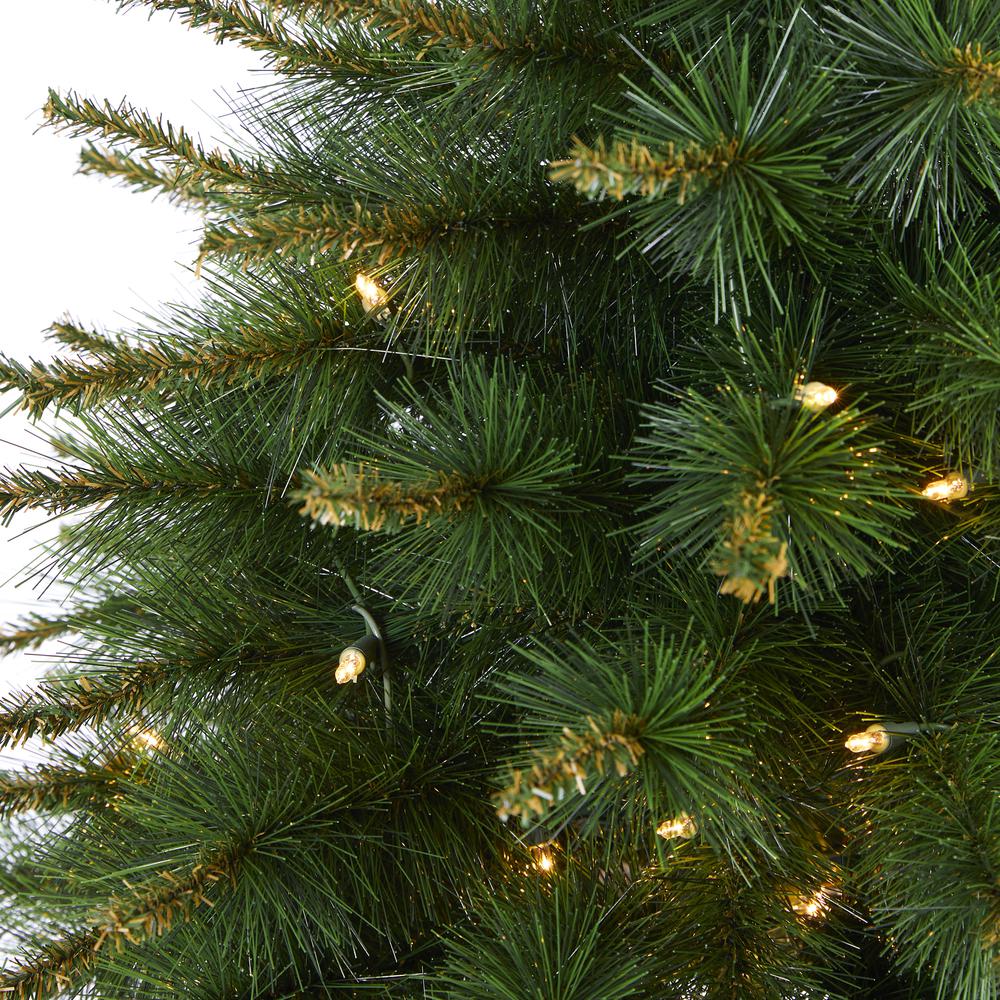3ft. New England Pine Artificial Christmas Tree with 50 Clear Lights. Picture 3