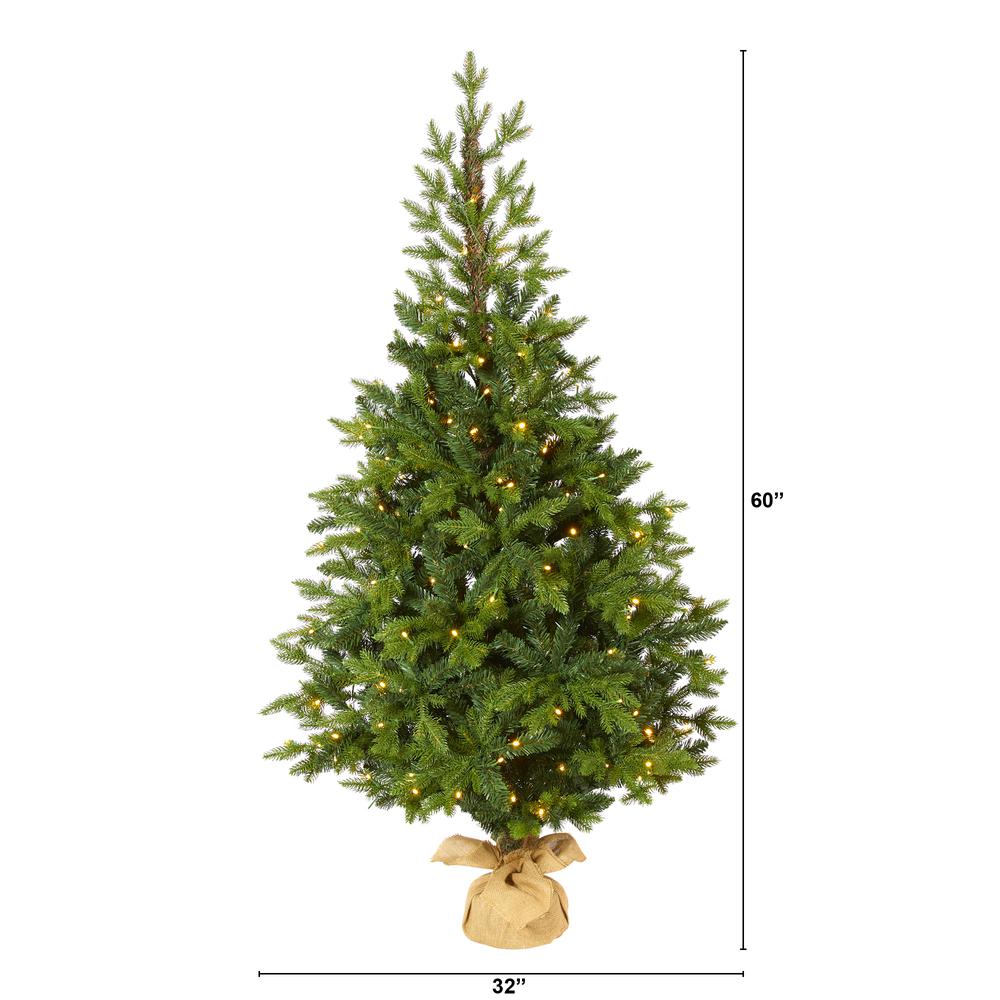 5ft. Fraser Fir Natural Look Artificial Christmas Tree. Picture 2