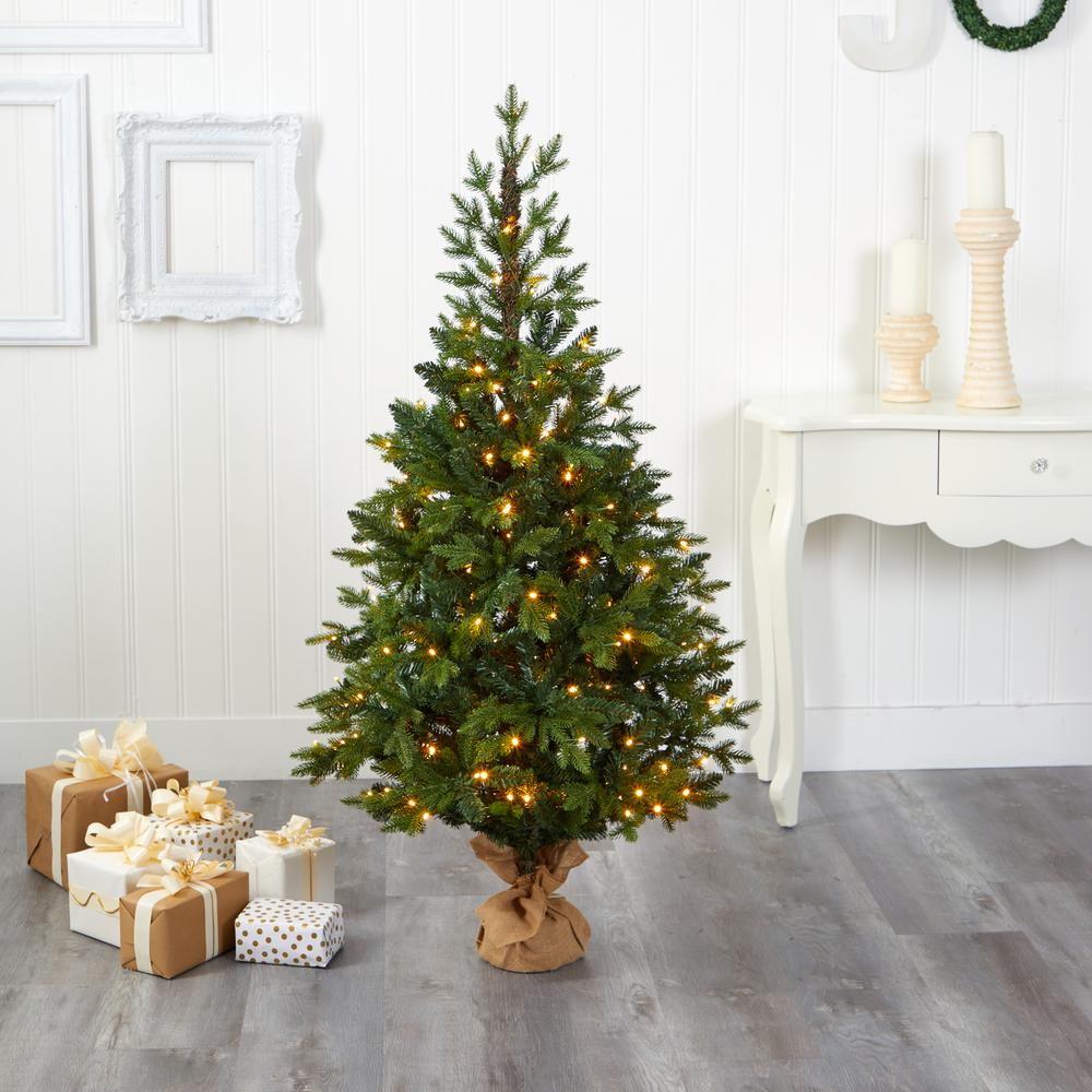 5ft. Fraser Fir Natural Look Artificial Christmas Tree. Picture 5