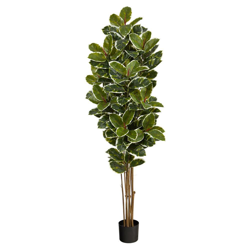 6ft. Oak Artificial Tree UV Resistant (Indoor/Outdoor). Picture 1